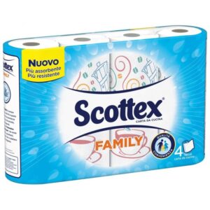 Scottex Χαρτί Κουζίνας 4 Ρολά