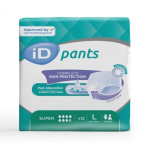 Κιβώτιο 6× iD Sensitive Pants Super Large 12 τμχ (72 τεμ.)