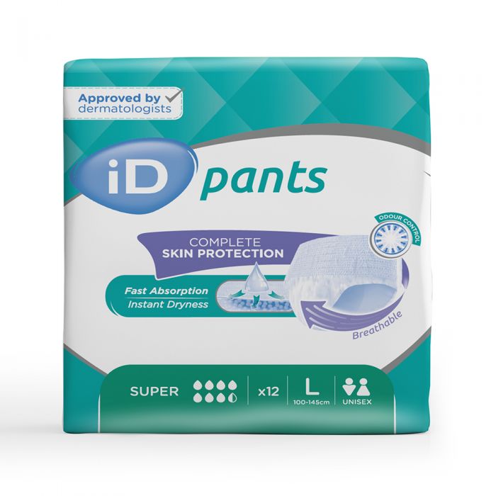 iD Sensitive Pants Super Large 12 τμχ