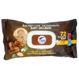Mωρομάντηλα  Piuma Lady Argan oil  72τμχ