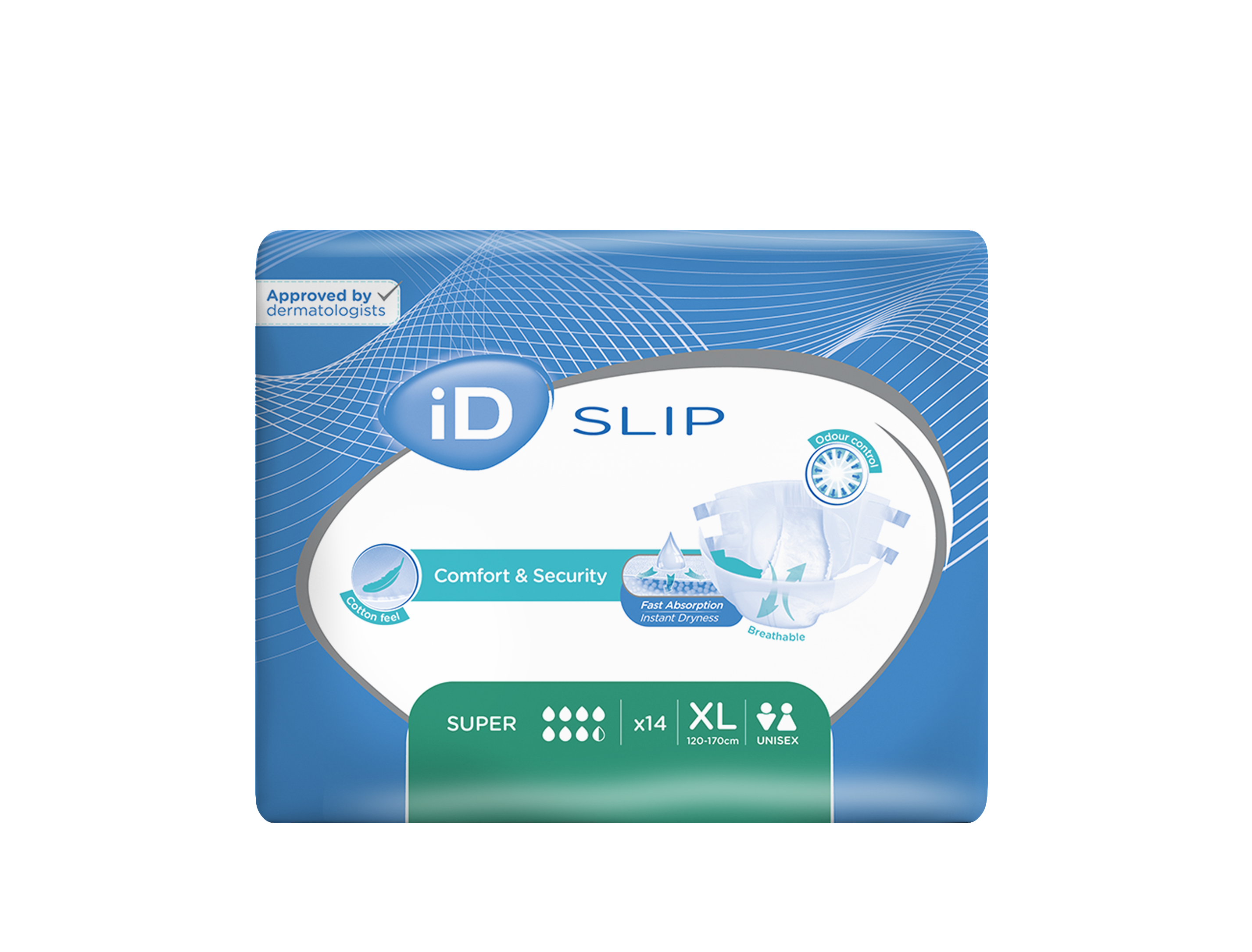 Πάνες Ακράτειας ID Slip X-Large Super 14τμχ