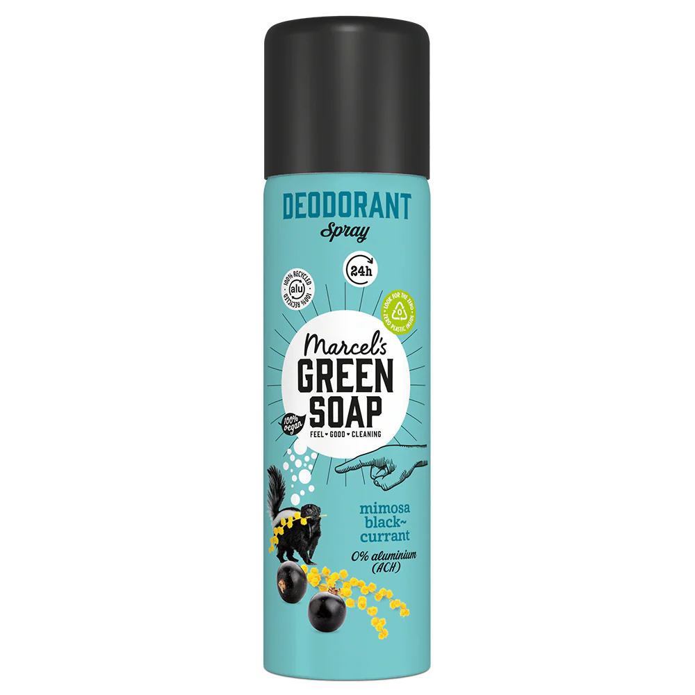 Marcel's Green Soap Deo Spray Mimosa & Blackcurrant - Refreshing…