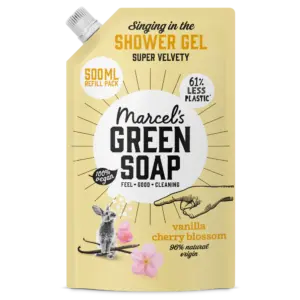 Marcel’s Green Soap Ανταλλακτικό Αφρόλουτρο Βανίλια & Άνθος Κερασιάς 500 ml