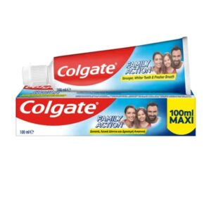 Colgate Family Action Οδοντόκρεμα με Φθόριο. 100ml