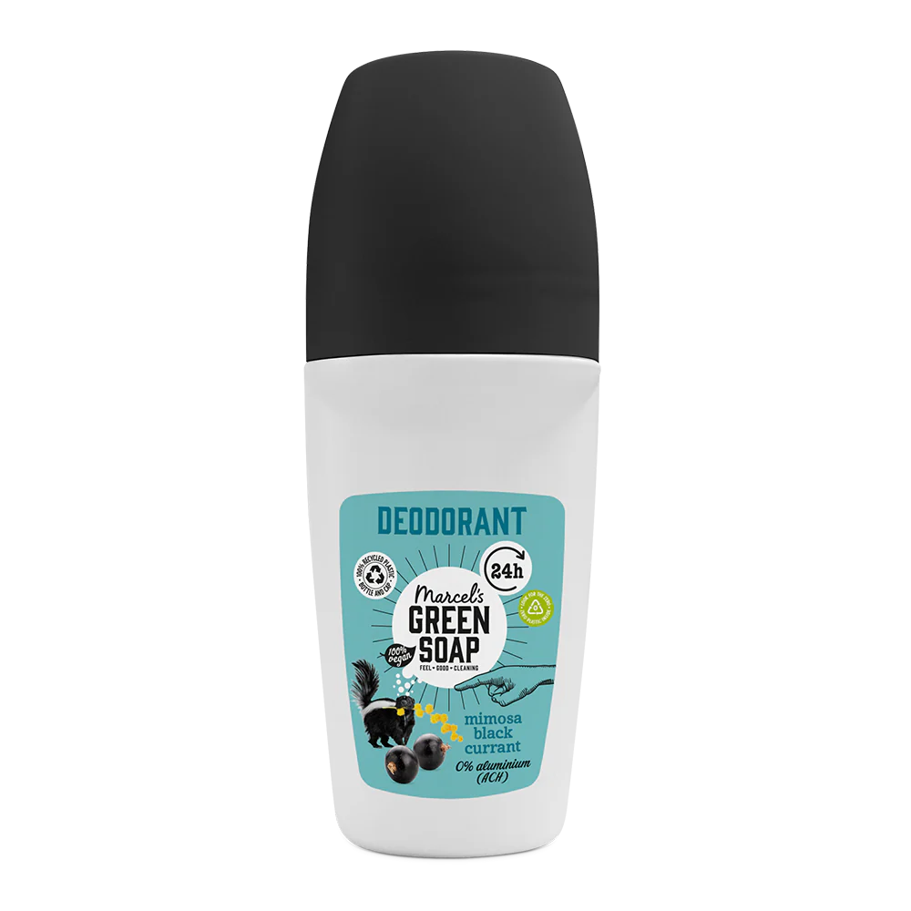 Marcel's Green Soap Deo Roller Mimosa & Blackcurrant - Natural D…