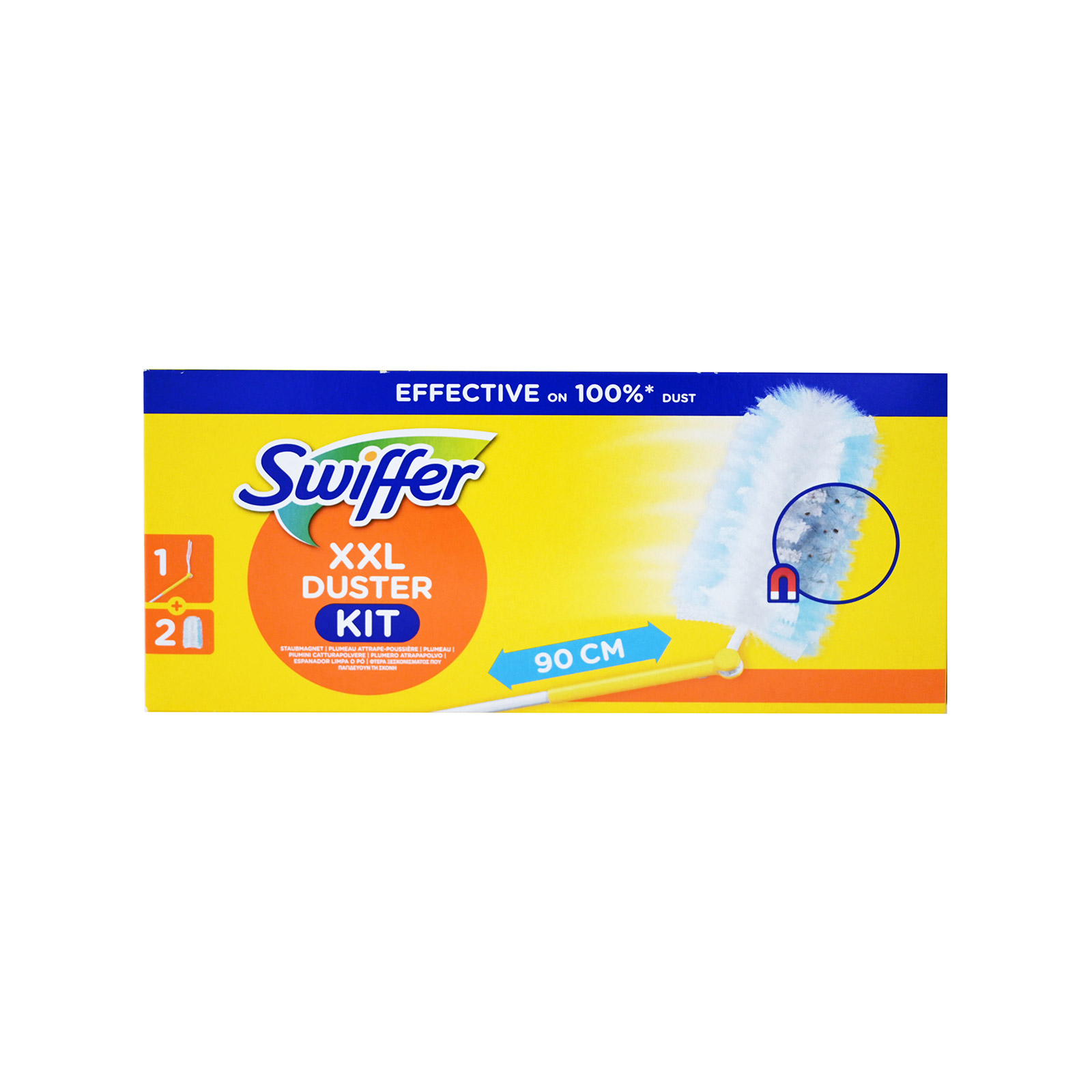 Swiffer XXL Duster Kit (1 XXL Λαβή 90εκ. & 2 Φτερά)