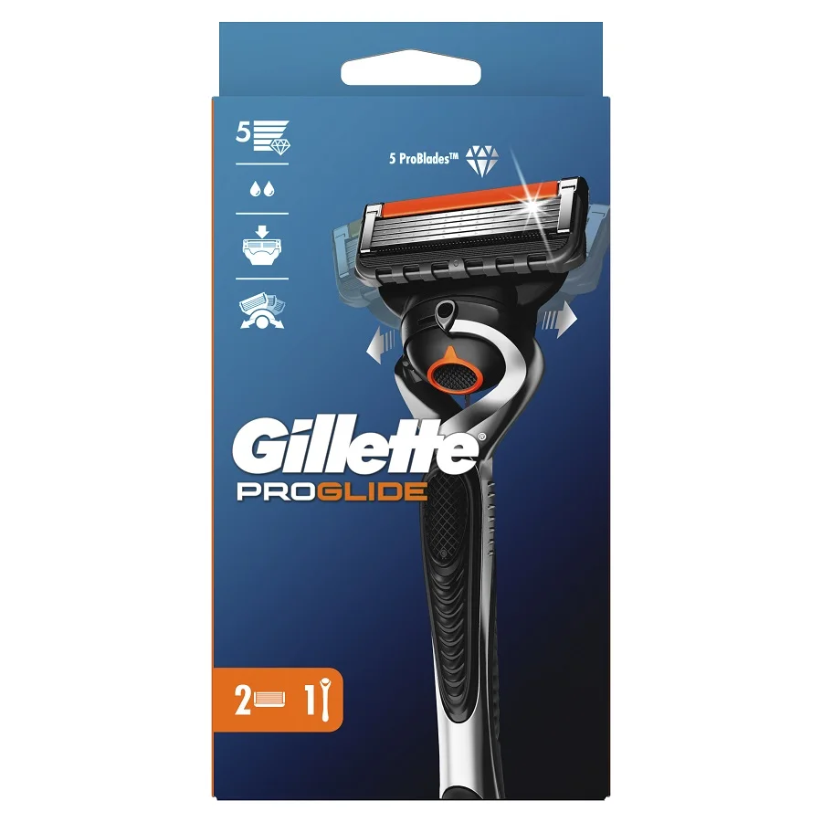 Gillette Fusion Proglide 5 Flexball Manual Ξυριστική Mηχανή, 1τεμ & Ανταλλακτικά, 2τεμ